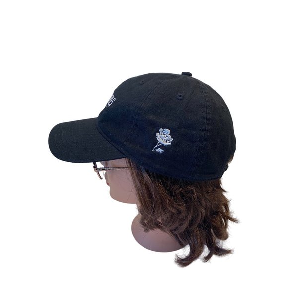 Shawn Mendes The Tour Concert Baseball Cap Hat Rose Embroidered Black Fabric OS - Picture 3 of 6